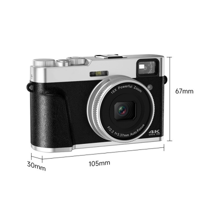 Цифровая фотокамера Delecta 48Mp с картой памяти 32 Gb, чёрная-4